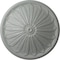 Ekena Millwork Brontes Ceiling Medallion (Fits Canopies up to 3 5/8"), 25 1/2"OD x 5 1/2"P, Primed White CM25BR - alternate 1